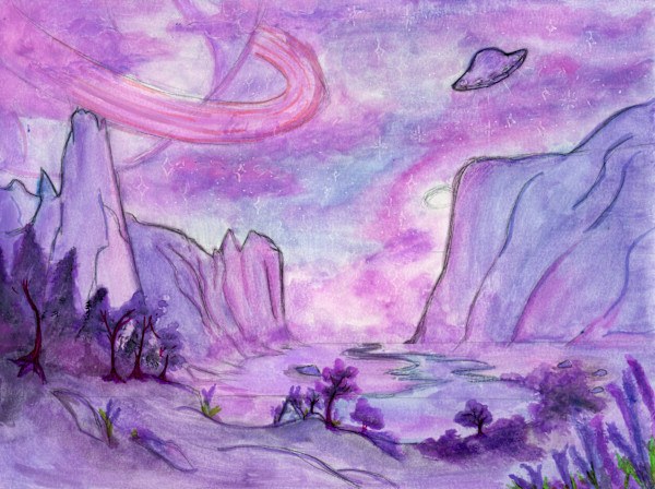 Purple Planet by Amanda Tecson, Image 7.