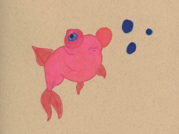 Pink Fishy by Mary Wright