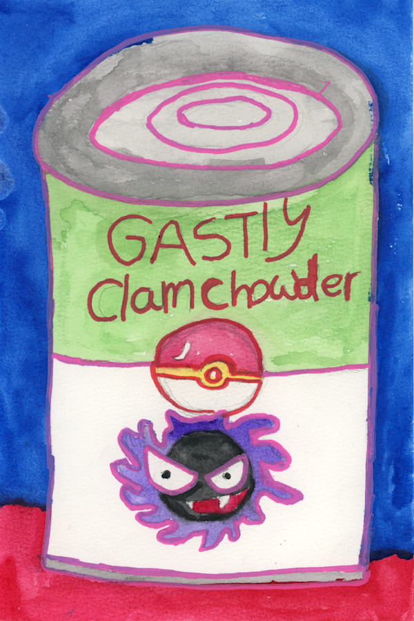 Gastly Clam Chowder by Jordan Lyons-Lau
