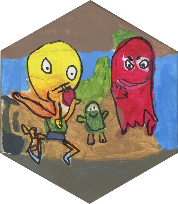 Pacman Eat the Chips by Reyna Camarillo-Gusimat