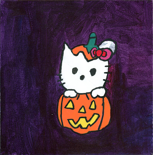 Hallow Kitty by Clarissa Arechiga