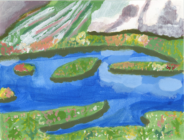 Lake (Howl's Moving Castle) by Clarissa Arechiga