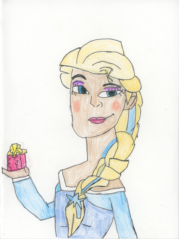 Frozen Elsa by Clarissa Archiega