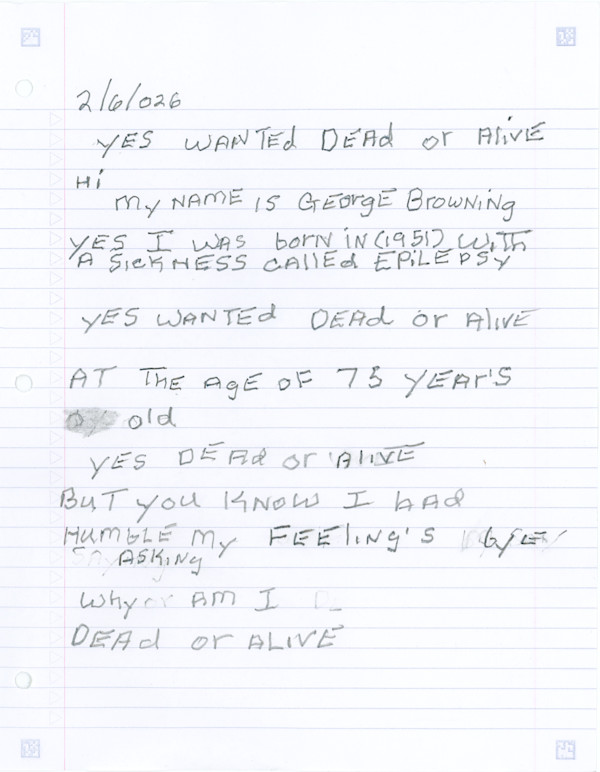 Dead or Alive by George "Spaceman" Browning, Image 1.