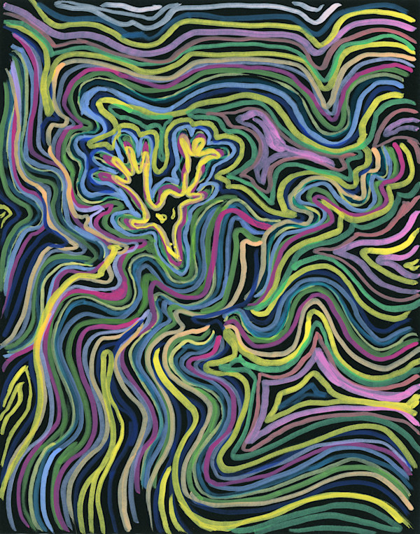 Untitled (abstract lines) by Nikolas Heitz-Arruda