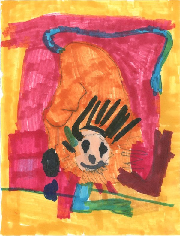 Lion by Reyna Camarillo-Gusimat