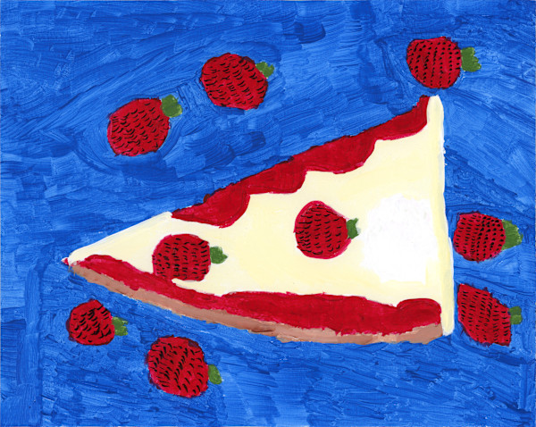 Strawberry Cheesecake by Samantha Giannini