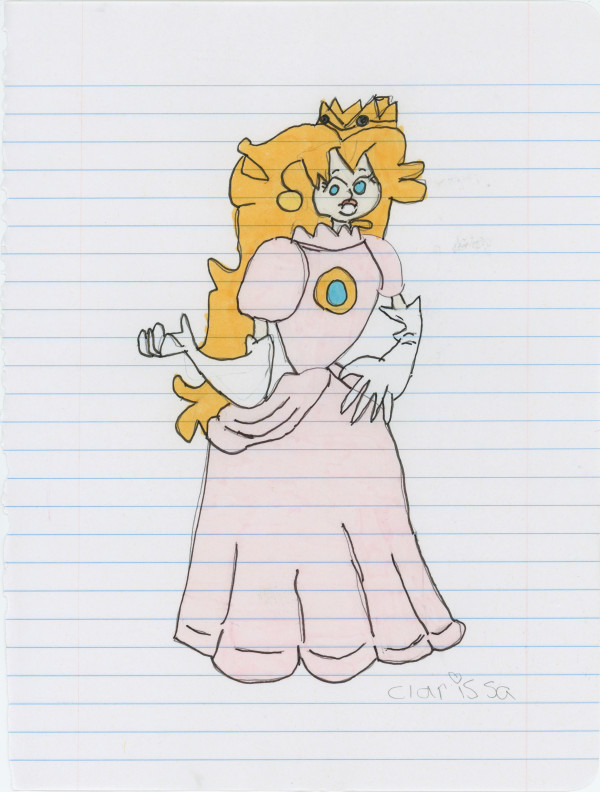 Princess Peach by Clarissa Archiega