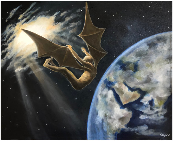 Lucifer Falling by Peggy Teague