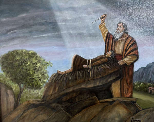 Sacrifice of Issac by Peggy Teague