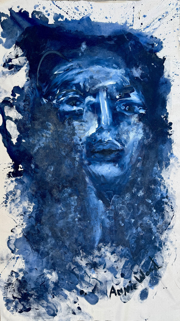 Charlie Beach (created entirely with artist's feet on the beach. exhibits alongside video.) by Annie Wood, Image 12.