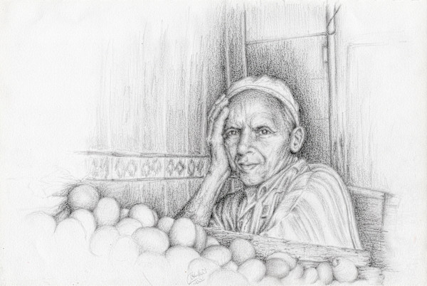 The Egg Seller by Julie-Anne Rogers, Image 1.