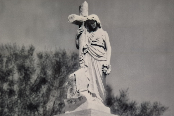 Graveside Angel 2 by J. Patrick Bowman