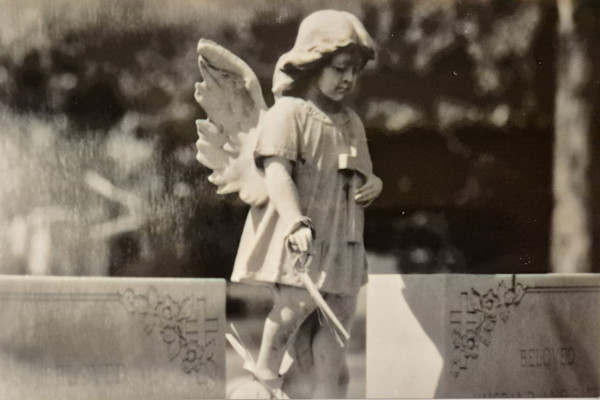 Graveside Angel 1 by J. Patrick Bowman