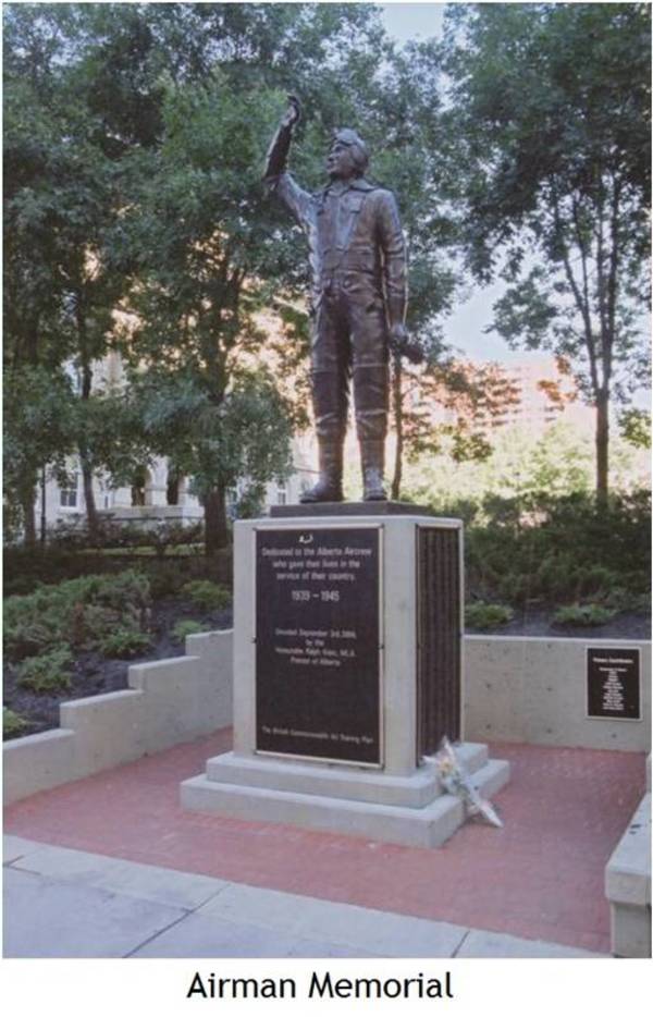 Airman Memorial Statue by Karen Begg