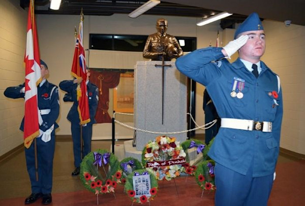 Cenotaph - Penhold by Karen Begg