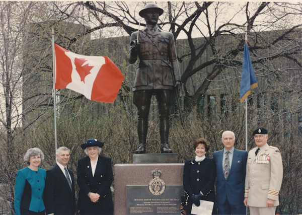 Gault, Brigadier General Andrew Hamilton - Memorial Statue (copy 2) by Karen Begg