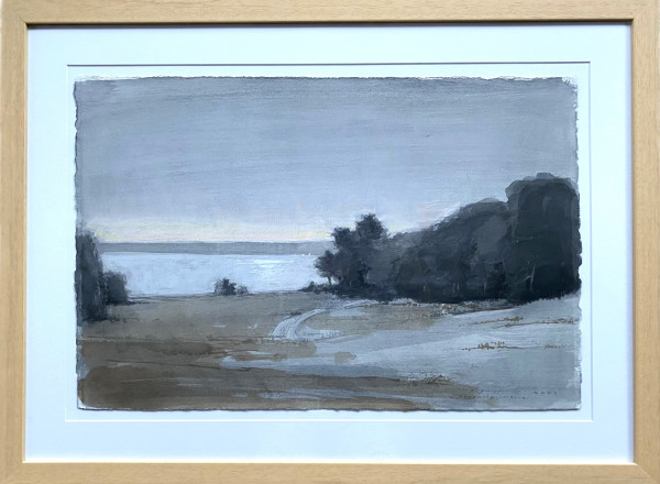View of the Bay (Blue Hill Bay, Brooklin, ME) by Lauren Clamp
