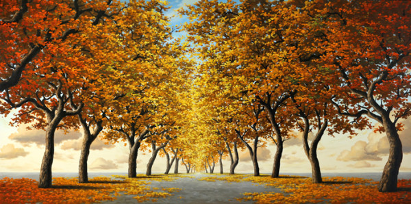 Autumn Stillness by Reid Richardson