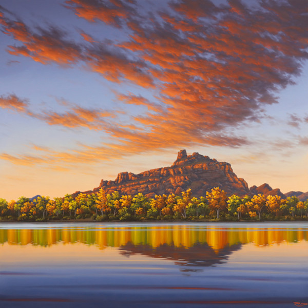 Red Mountain Autumn by Reid Richardson