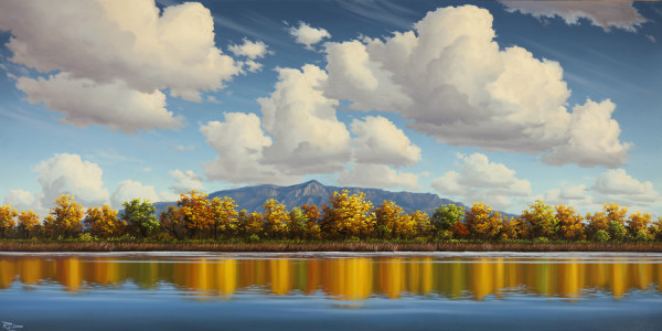 Rio Grande Afternoon by Reid Richardson