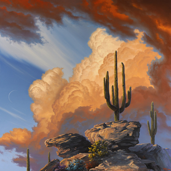 South Mountain Thunderhead by Reid Richardson, Image 1.