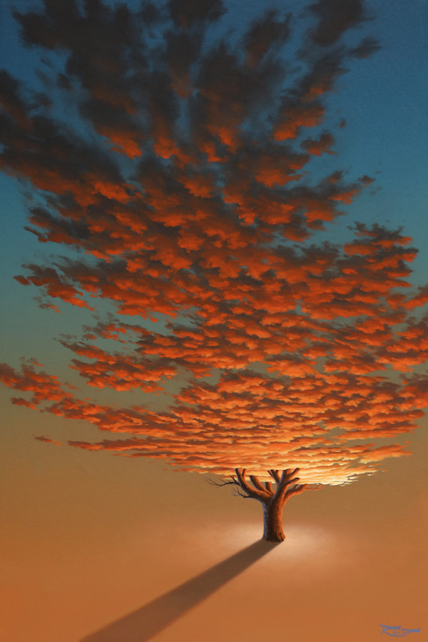 Sunset Tree 5 by Reid Richardson