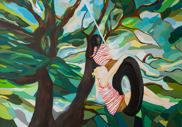 Swinging Girls by Vasiliki Furian