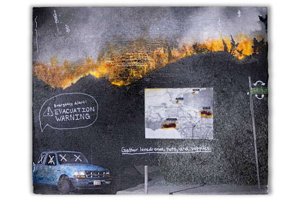 LA Wildfires by Lenny Gerard