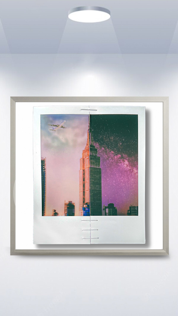 Randy's - (Framed Polaroid Enlargement) by Leny Gerard Behar, Image 2.