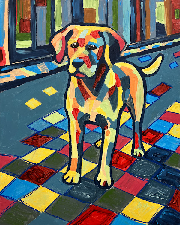 Street Dog by Leny Gerard Behar