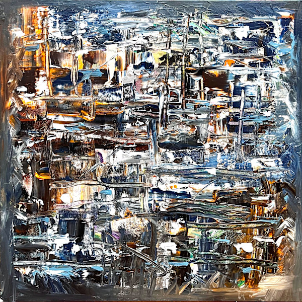 Night Grid by Leny Gerard Behar
