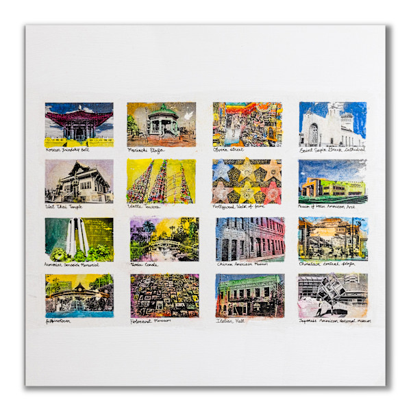 Los Angeles Monuments of Diversity by Leny Gerard Behar