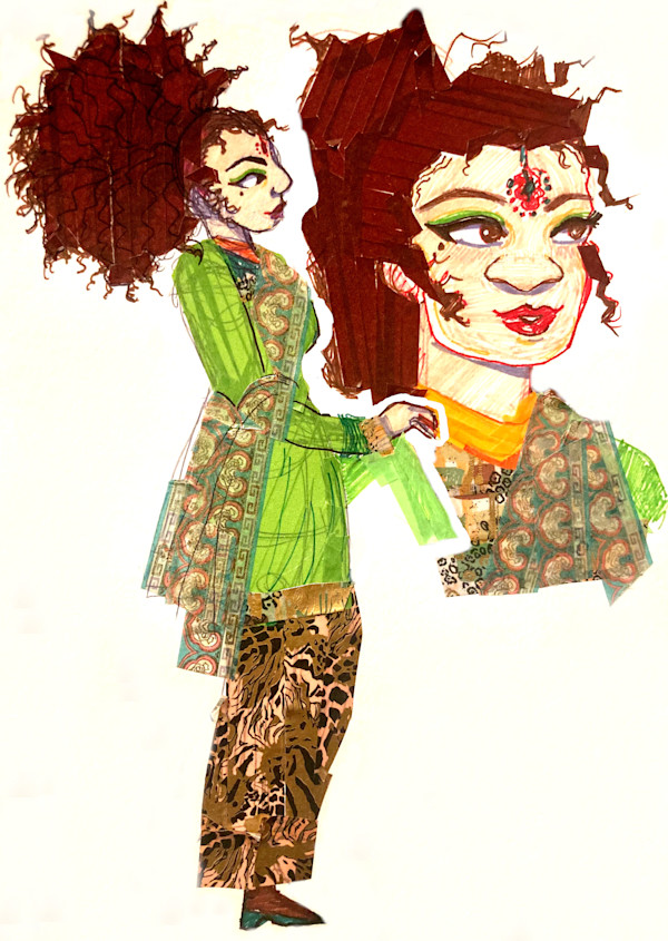 Song Of Wata: Girl In Green by Nadia Shaik / Nakia Shade