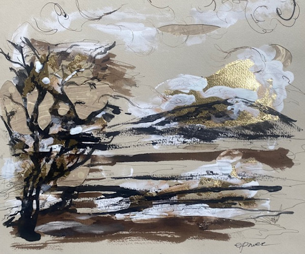 Fragments, Textures, Surface, Sky III (Study) by Erin N. Power, Image 1.
