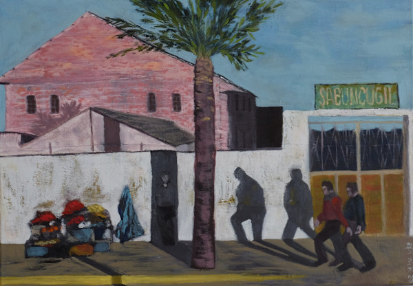 Sunset on the Olive Oil Factory by Erin N. Power