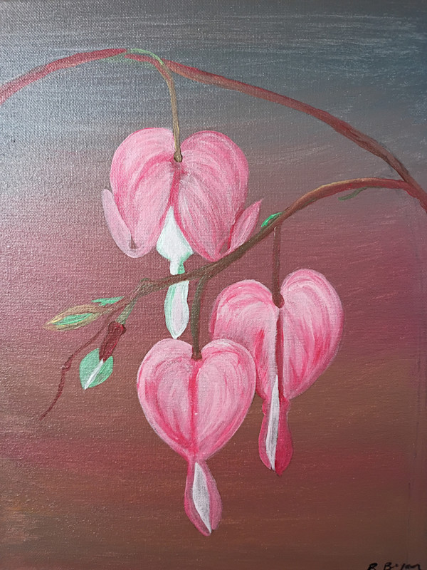 Pink Bleeding Hearts by Bobby Bryan, Image 1.