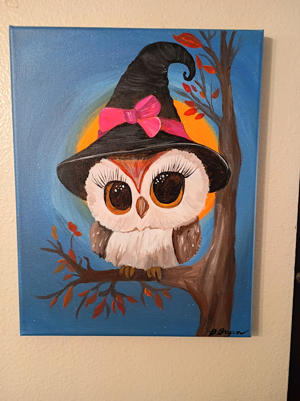 Witchy Owl girl by Bobby Bryan, Image 1.
