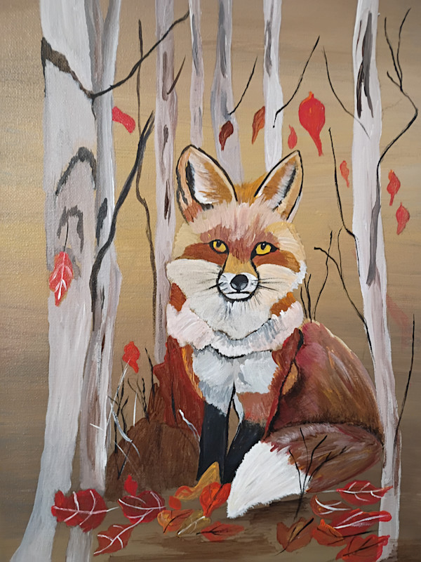Fox in Fall by Bobby Bryan, Image 1.