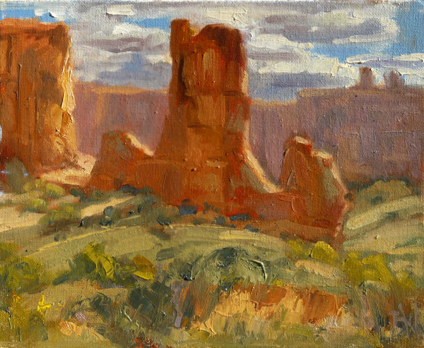 Arches in Evening by Beth Winfield