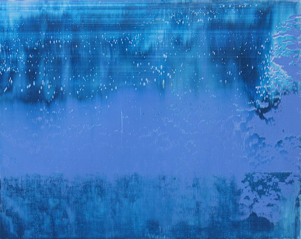 abstract blues by Harry Moody