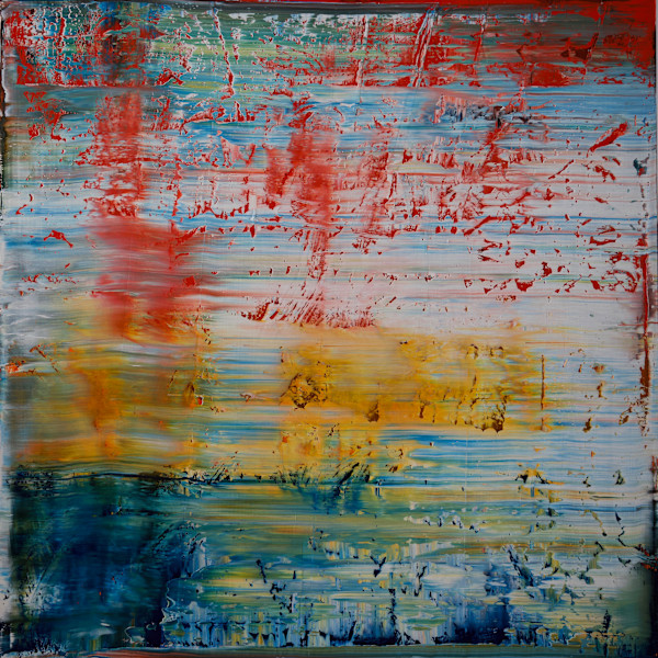 abstract blue by Harry Moody