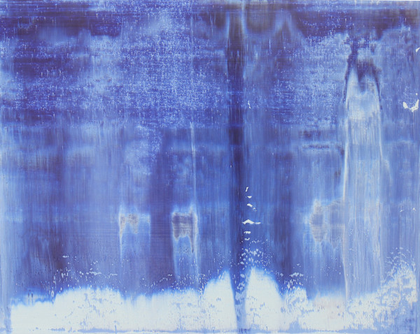 abstract blues by Harry Moody