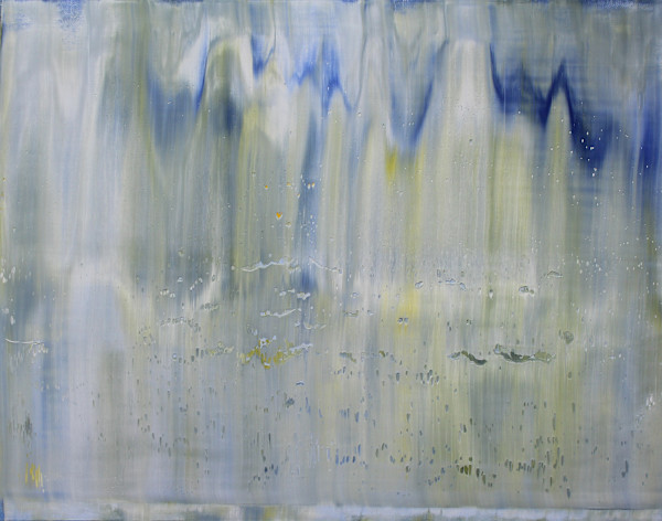 abstract blues by Harry Moody