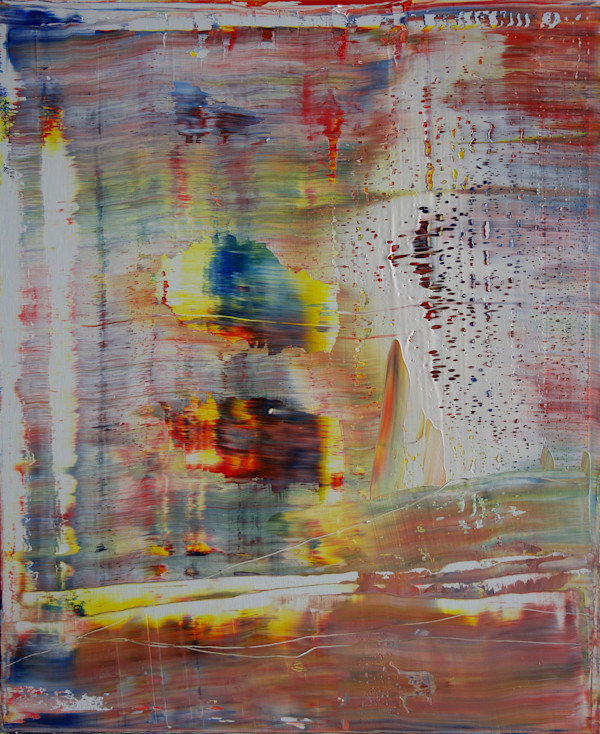 Abstract with warm grey by Harry Moody