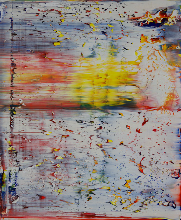 abstract with warm grey by Harry Moody