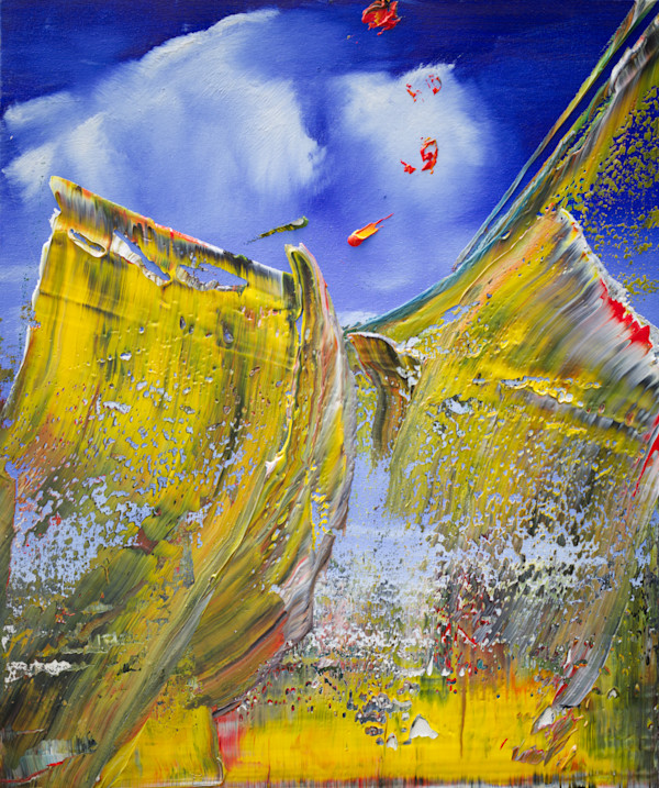free fall abstract by Harry Moody