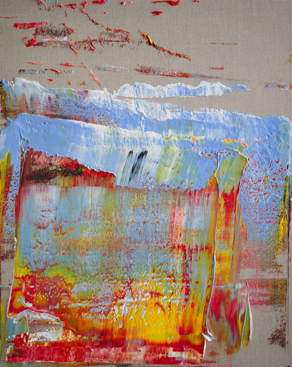 linen with some abstract by Harry Moody