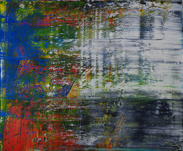 abstract honesty with red by Harry Moody