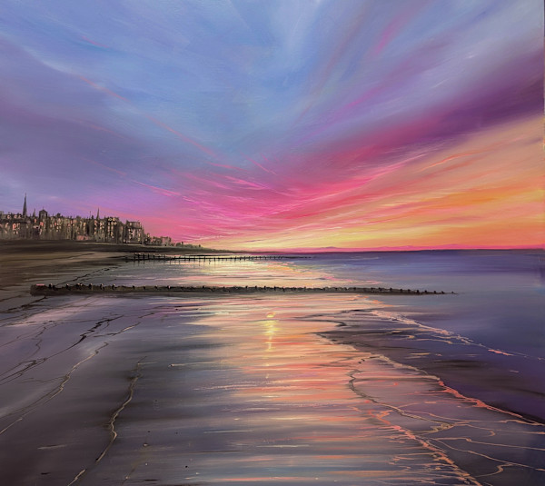 Magenta Sky Portobello by Allison Young